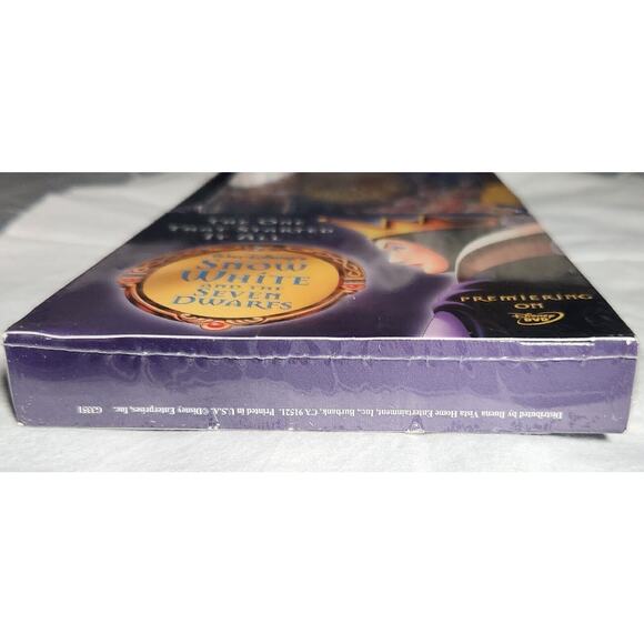 Disney Snow White And The Seven Dwarfs Limited Ed. 2-Disc (DVD, 2005) New - Picture 4 of 6